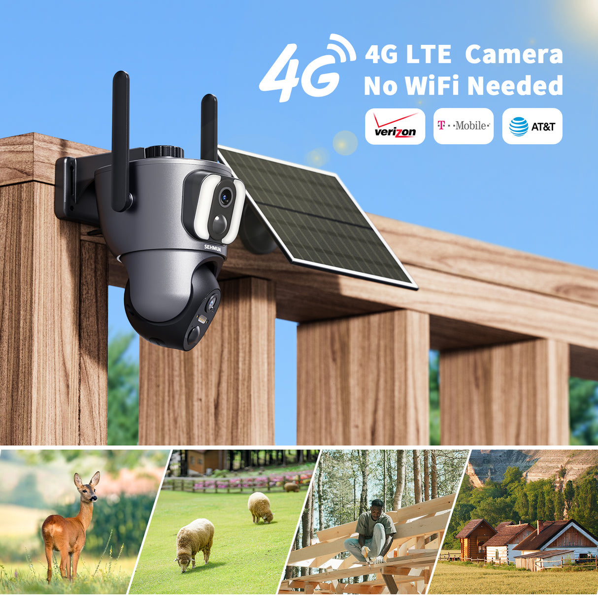 4G LTE Dual Lens Linkage Camera（RBX-SD200）