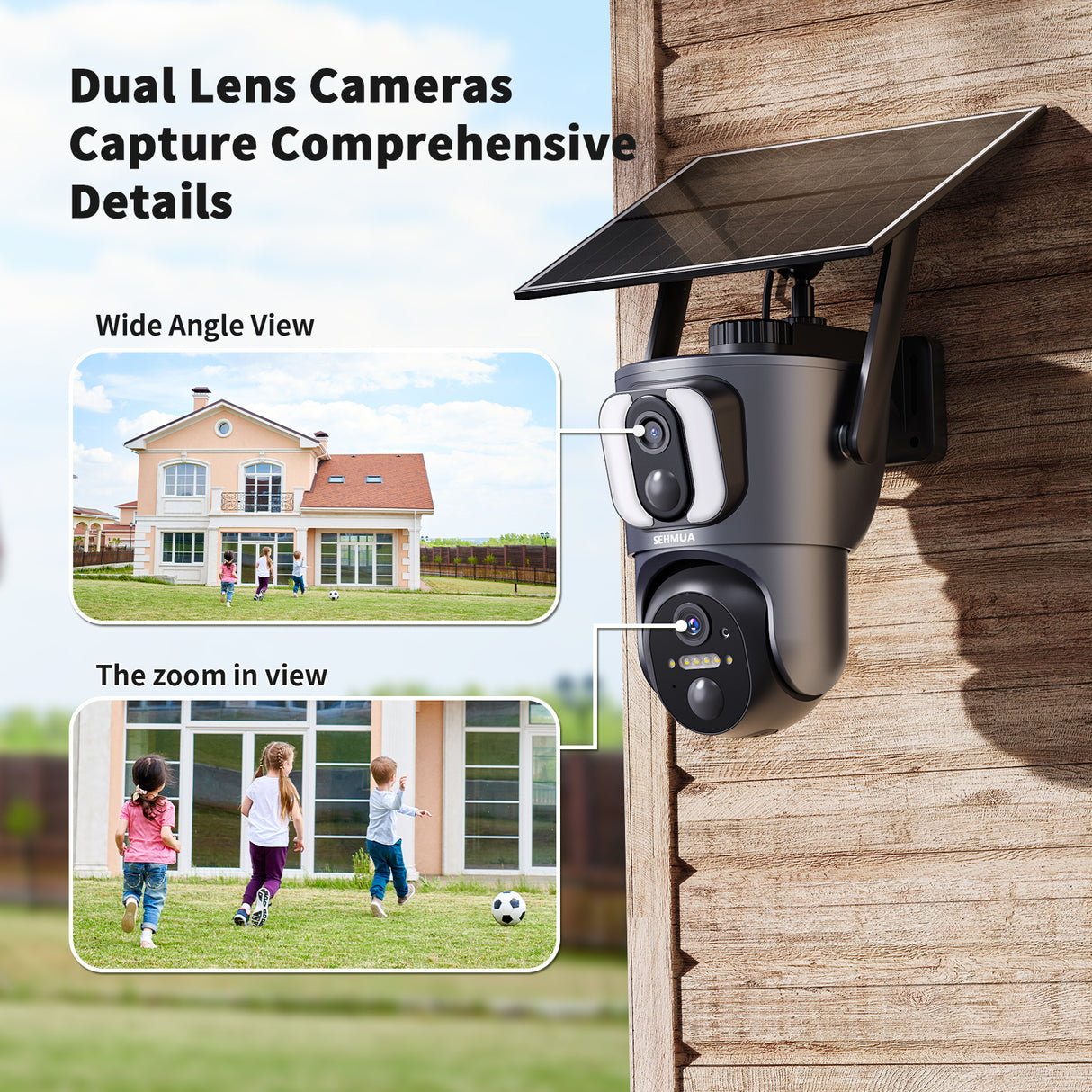 WI-FI Dual Lens Linkage Camera（DC14）