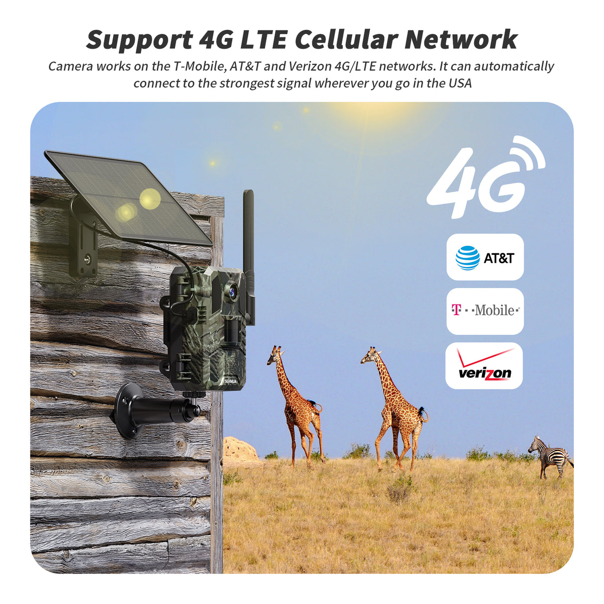 4G LTE Cellular Trail Cameras（RBX-H10）